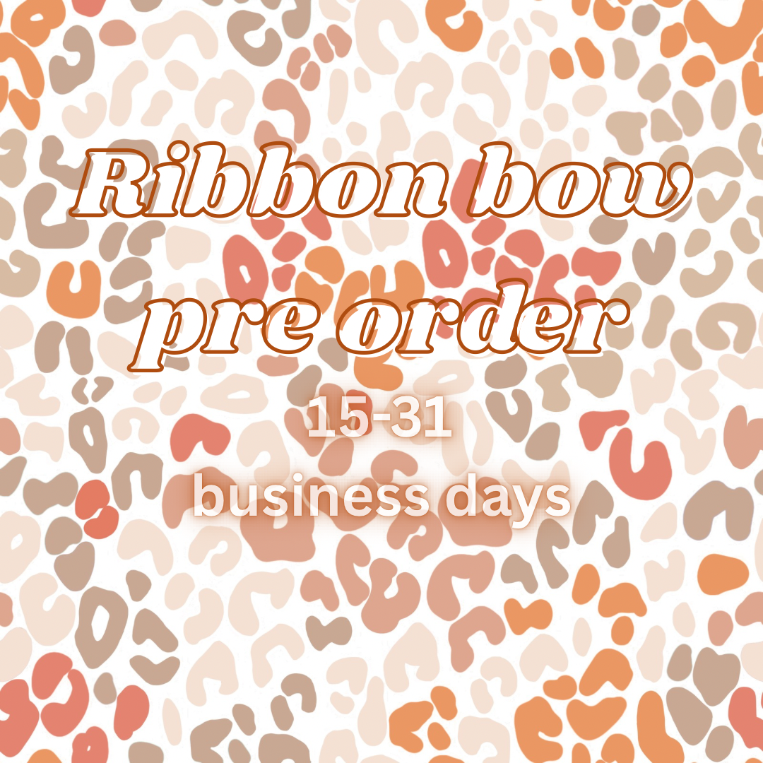 Ribbon Bow PO